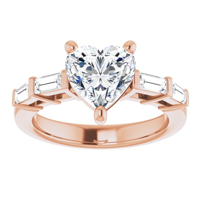 Rose Gold-Heart