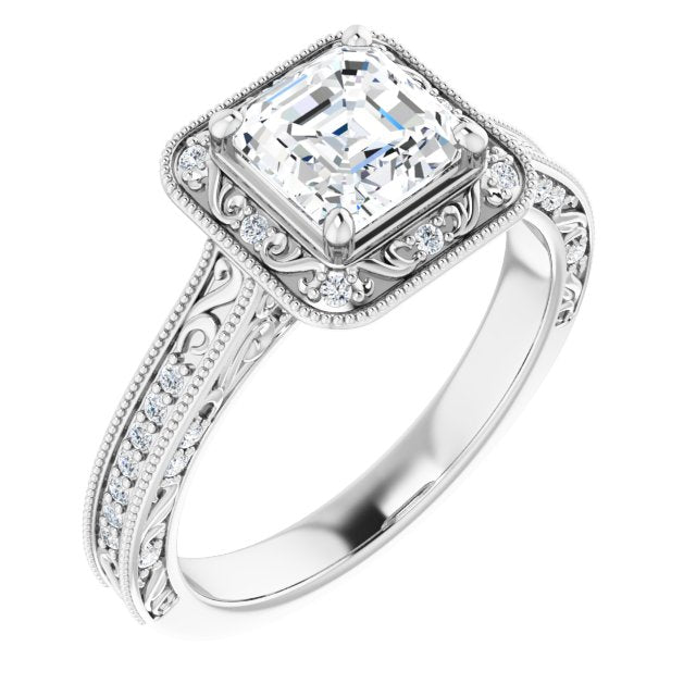 White Gold-Asscher