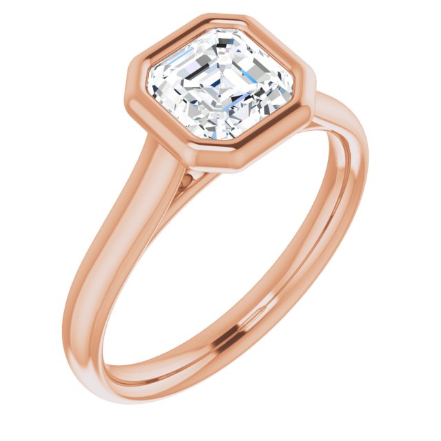 Rose Gold-Asscher