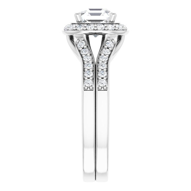 White Gold-Asscher