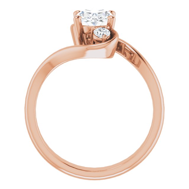 Rose Gold-Oval