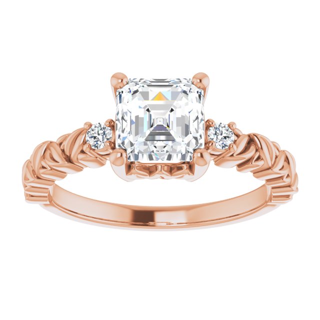 Rose Gold-Asscher