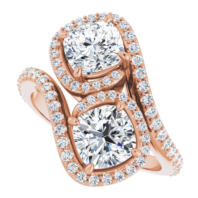 Rose Gold-Cushion