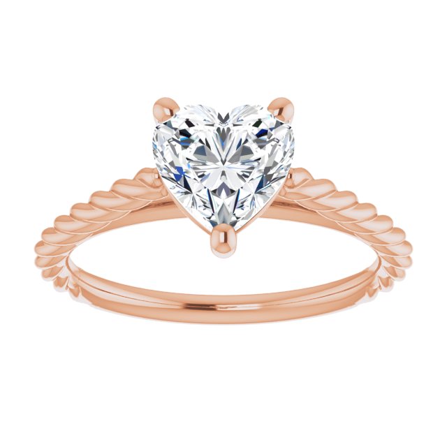 Rose Gold-Heart