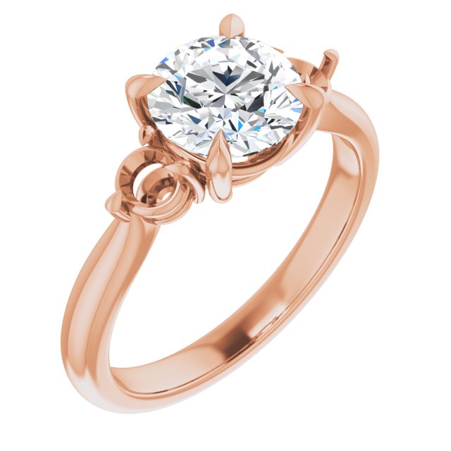 Rose Gold-Round