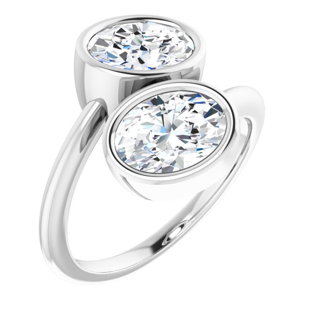 White Gold-Oval