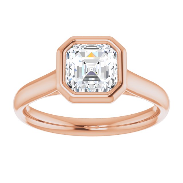 Rose Gold-Asscher