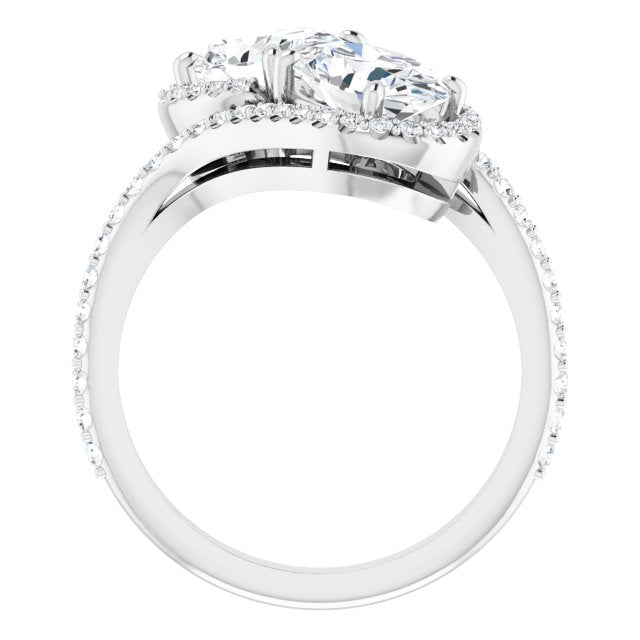 White Gold-Oval