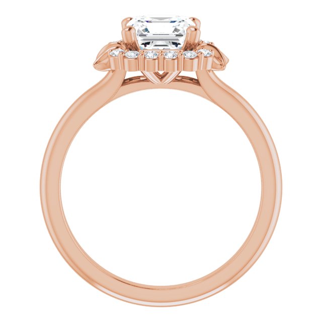 Rose Gold-Asscher