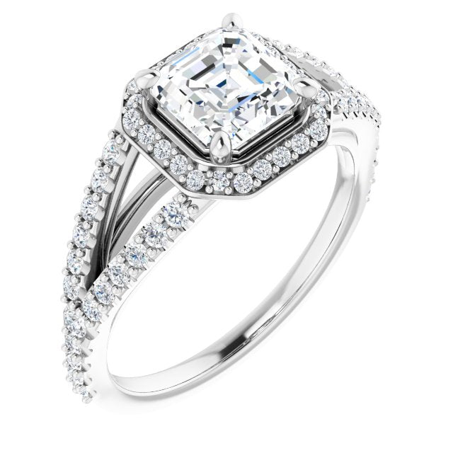 White Gold-Asscher