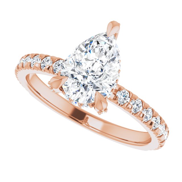 Rose Gold-Pear