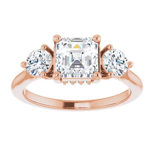 Rose Gold-Asscher