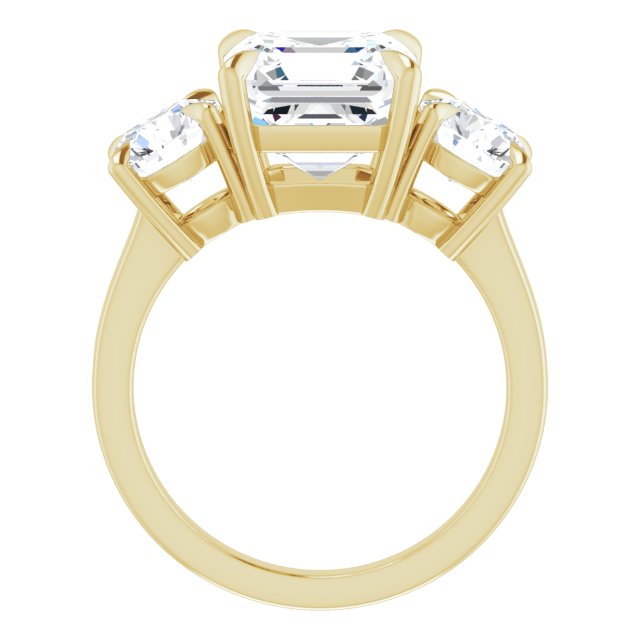 Yellow Gold-Asscher