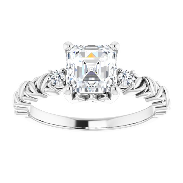 White Gold-Asscher