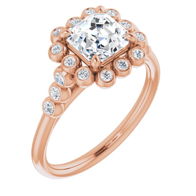 Rose Gold-Asscher