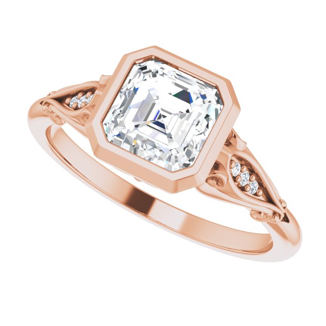 Rose Gold-Asscher