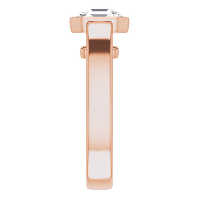 Rose Gold-Asscher