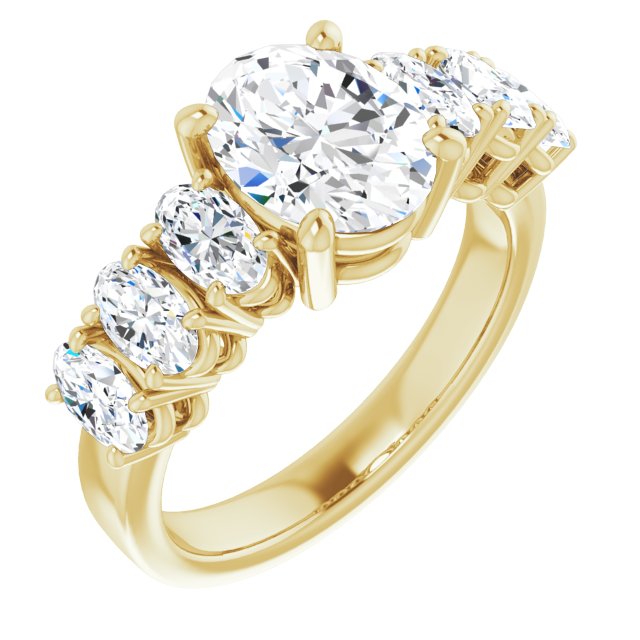 Yellow Gold-Oval