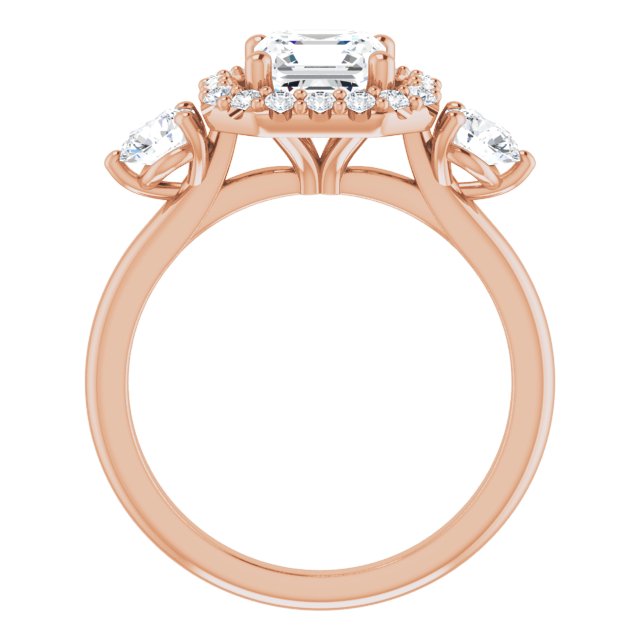 Rose Gold-Asscher