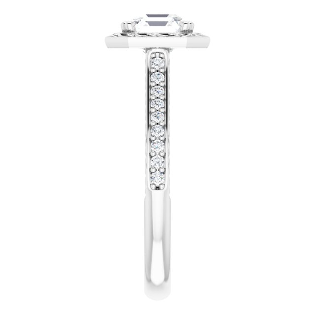 White Gold-Asscher