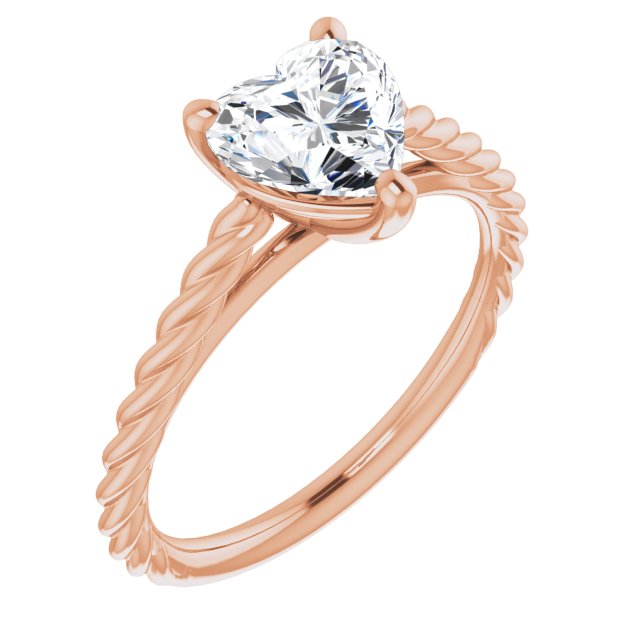 Rose Gold-Heart