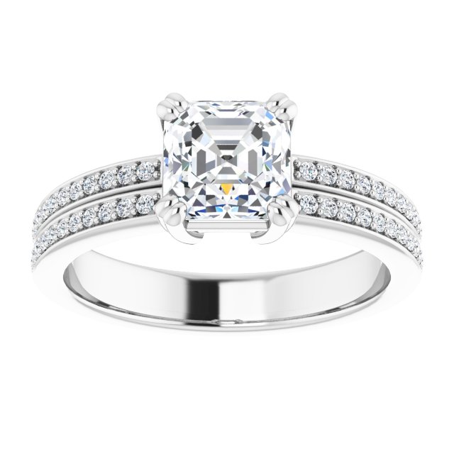 White Gold-Asscher