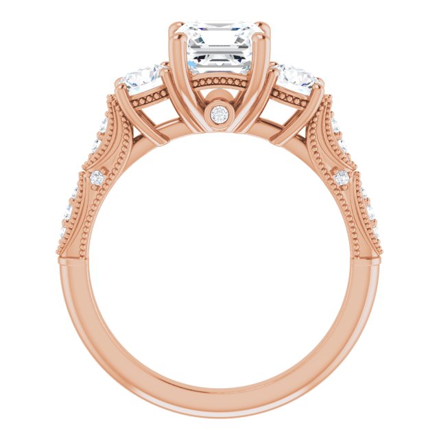 Rose Gold-Asscher