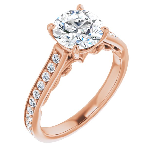 Rose Gold-Round