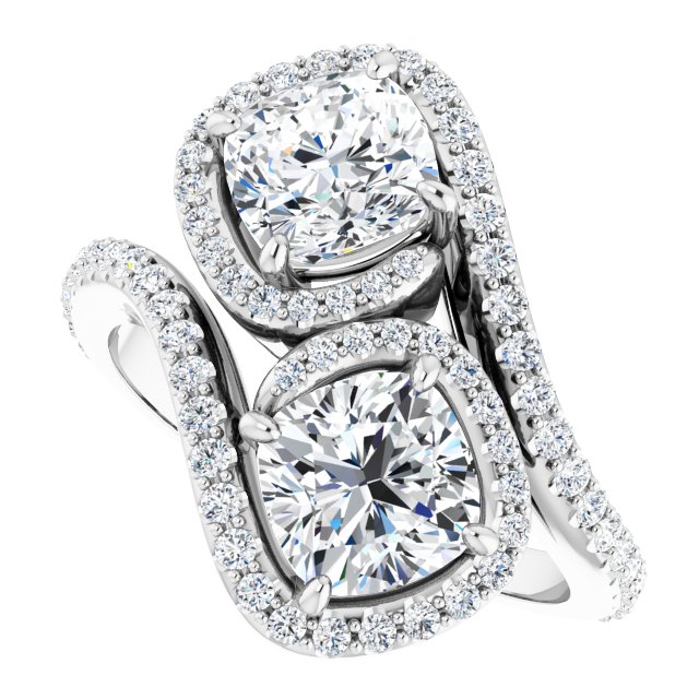 White Gold-Cushion