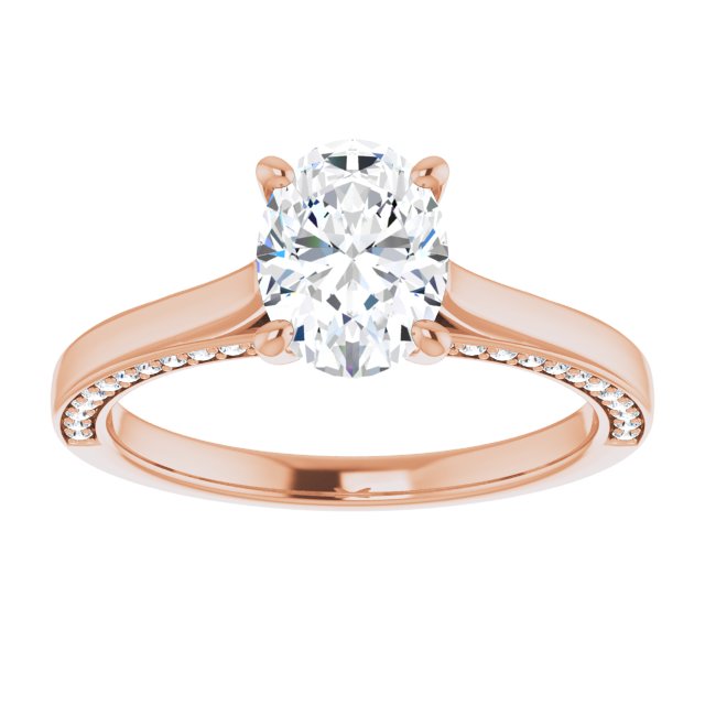 Rose Gold-Oval