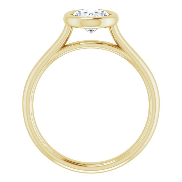 Yellow Gold-Oval