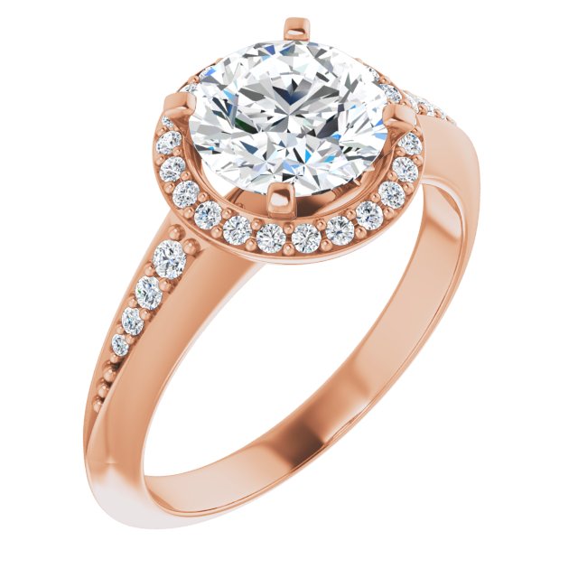 Rose Gold-Round