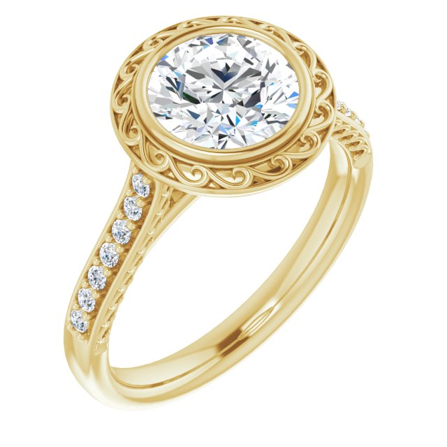 Yellow Gold-Round