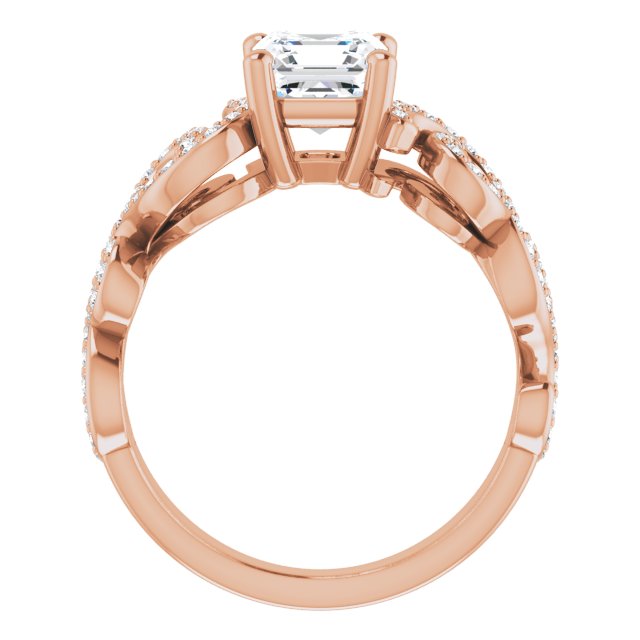 Rose Gold-Asscher