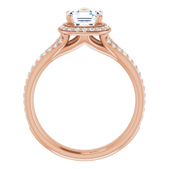 Rose Gold-Asscher