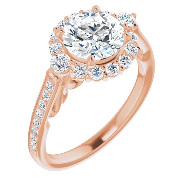 Rose Gold-Round