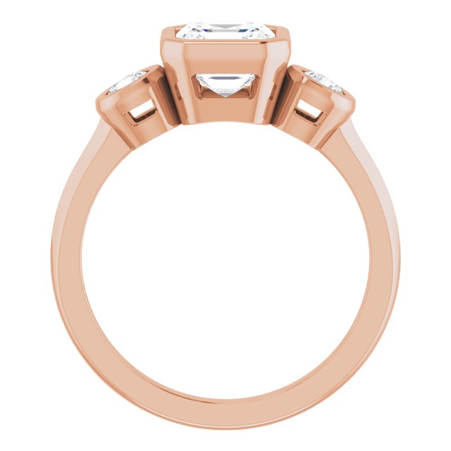 Rose Gold-Asscher