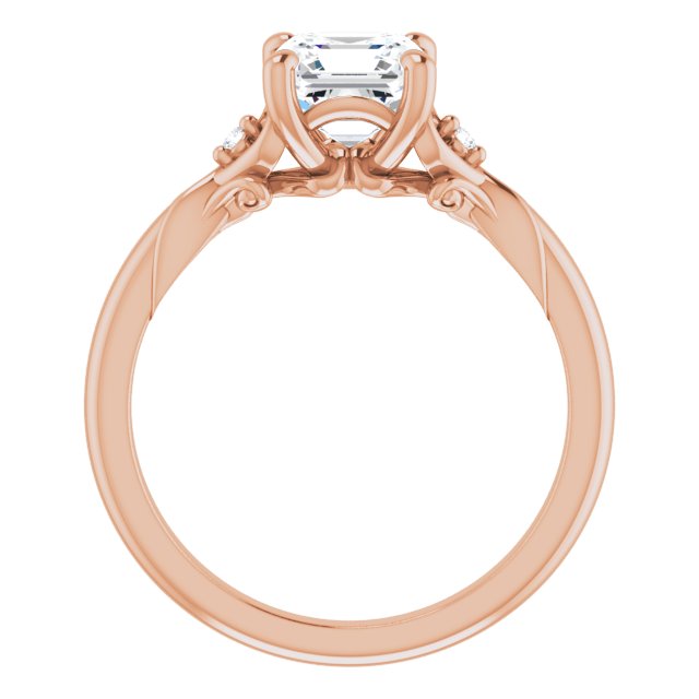 Rose Gold-Asscher