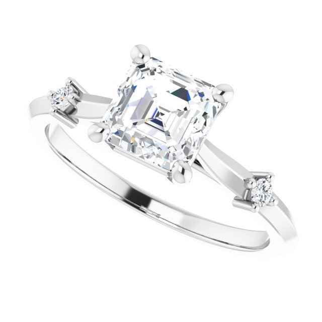 White Gold-Asscher