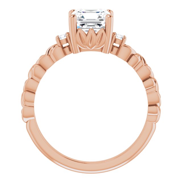 Rose Gold-Asscher