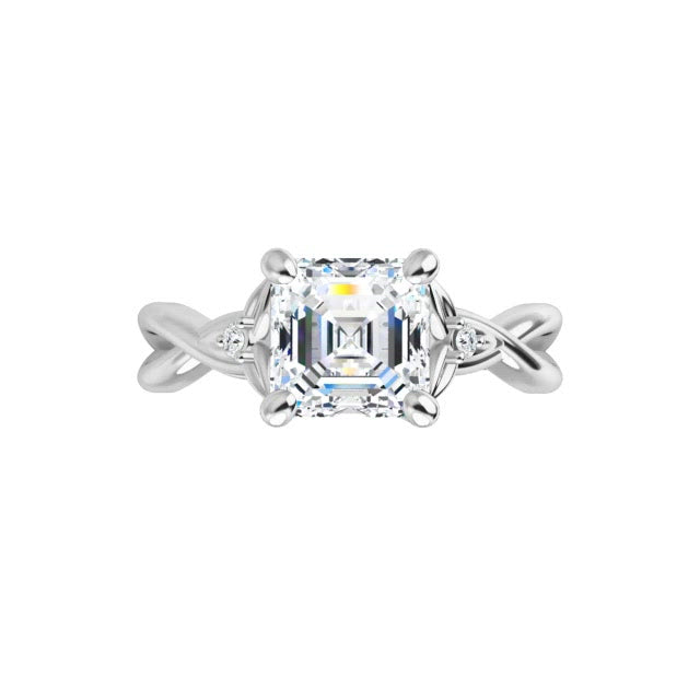 White Gold-Asscher