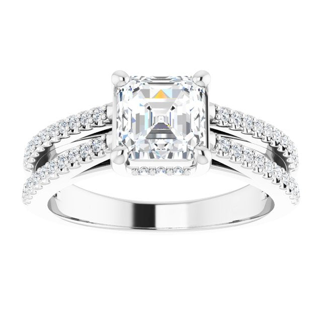 White Gold-Asscher