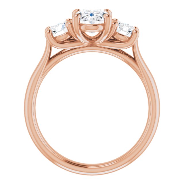 Rose Gold-Oval