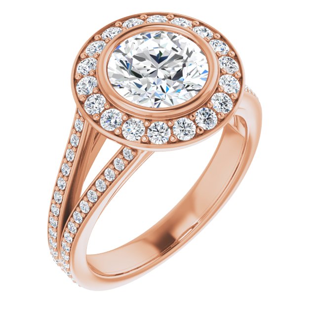 Rose Gold-Round