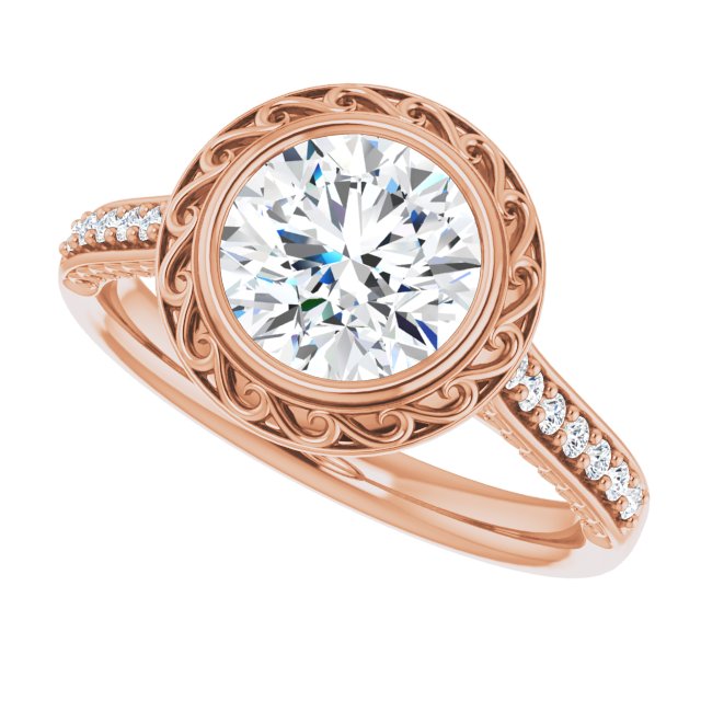Rose Gold-Round