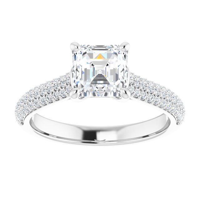 White Gold-Asscher