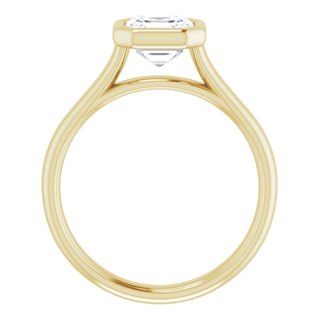 Yellow Gold-Asscher