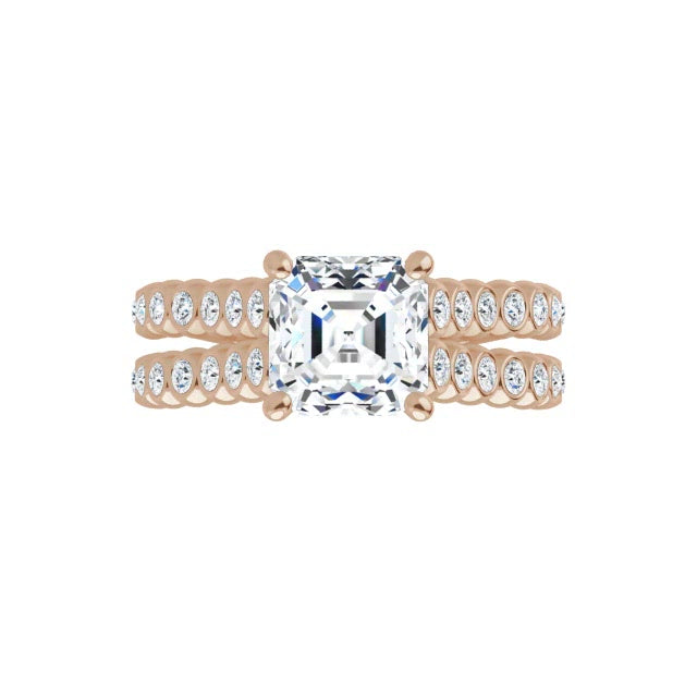 Rose Gold-Asscher