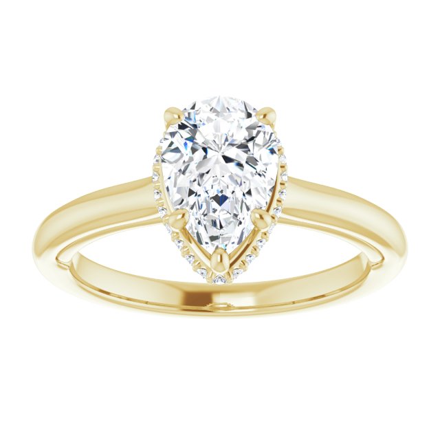 Yellow Gold-Pear
