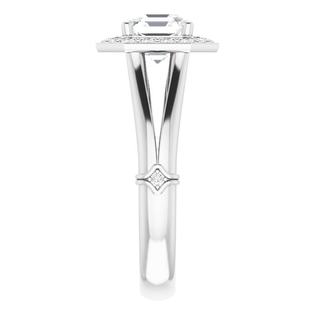 White Gold-Asscher